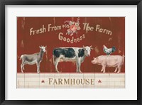 Framed Farm Patchwork II