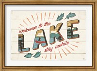 Framed Vintage Lake I