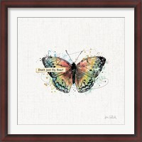 Framed Thoughtful Butterflies I
