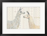 Llama Land I Framed Print