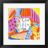 Abstract Affirmations III Framed Print