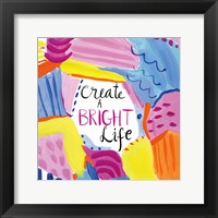 Abstract Affirmations II Framed Print
