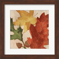 Framed Fall Leaves Square 2
