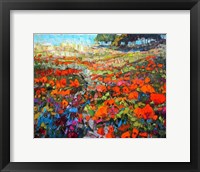 Framed Poppies