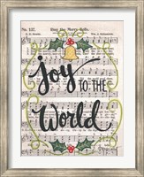 Framed Joy to the World