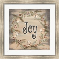 Framed Jingle Joy Wreath