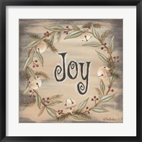 Framed Jingle Joy Wreath