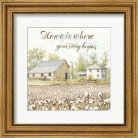 Framed Home Is Where Your Story Begins
