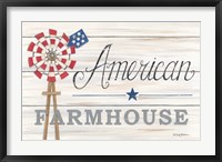 Framed American Farmhouse