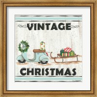 Framed Vintage Christmas