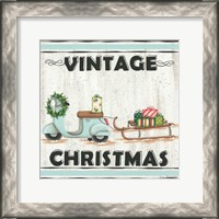 Framed Vintage Christmas