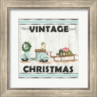 Framed Vintage Christmas