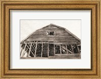 Framed Wyoming Barn