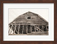 Framed Wyoming Barn
