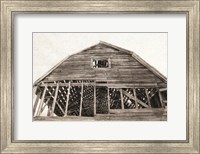 Framed Wyoming Barn