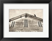 Framed Fort Halifax Crow