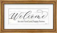 Framed Welcome