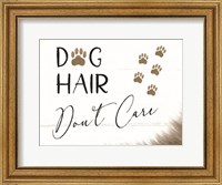 Framed Dog Hair, Don't Care