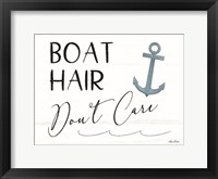 Framed Boat Hair, Don't Care