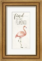 Framed Find Your Inner Flamingo