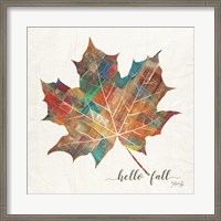 Framed Hello Fall