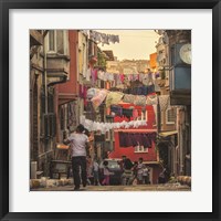 Framed Streets of Istanbul