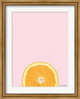 Framed Pink Orange