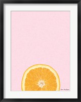 Framed Pink Orange