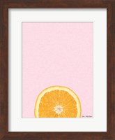 Framed Pink Orange