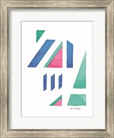 Framed Abstract Watercolor I