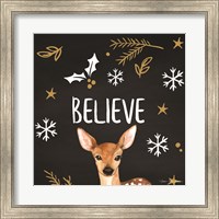 Framed Believe Deer