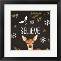 Framed Believe Deer