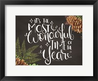 Framed Wonderful Time of the Year