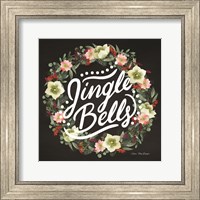 Framed Jingle Bells Wreath