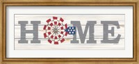 Framed Patriotic Home