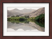 Framed Greenery Along the Banks of the Kunene River, Namibia