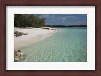 Framed Picard Island White Sand Beach, Seychelles