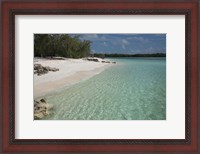 Framed Picard Island White Sand Beach, Seychelles