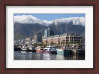 Framed South Africa, Cape Town Victoria and Alfred Waterfront, Table Mountain