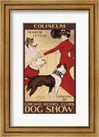 Framed Chicago Kennel Club's Dog Show