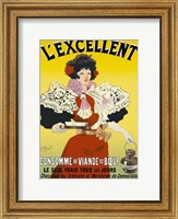 Framed L'excellent, Consomme de Viande de Boeuf