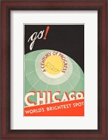 Framed Chicago, World's Brightest Spot