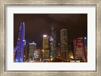 Framed Skyscrapers and Hong Kong Observation Wheel, Hong Kong, China