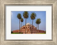 Framed Exterior view of Humayun's Tomb in New Delhi, India