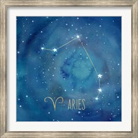 Framed Star Sign Aries