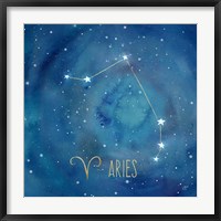 Framed Star Sign Aries