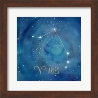 Framed Star Sign Aries
