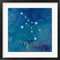 Framed Star Sign Virgo