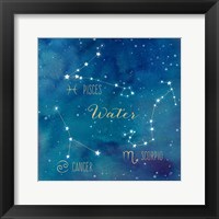 Framed Star Sign Water