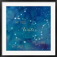 Framed Star Sign Water